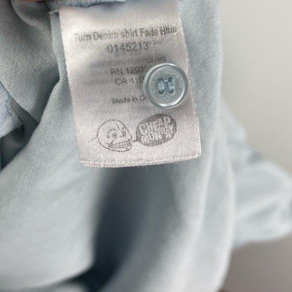 Cheap Monday || chambray tie front shirt - Picture 10 of 11